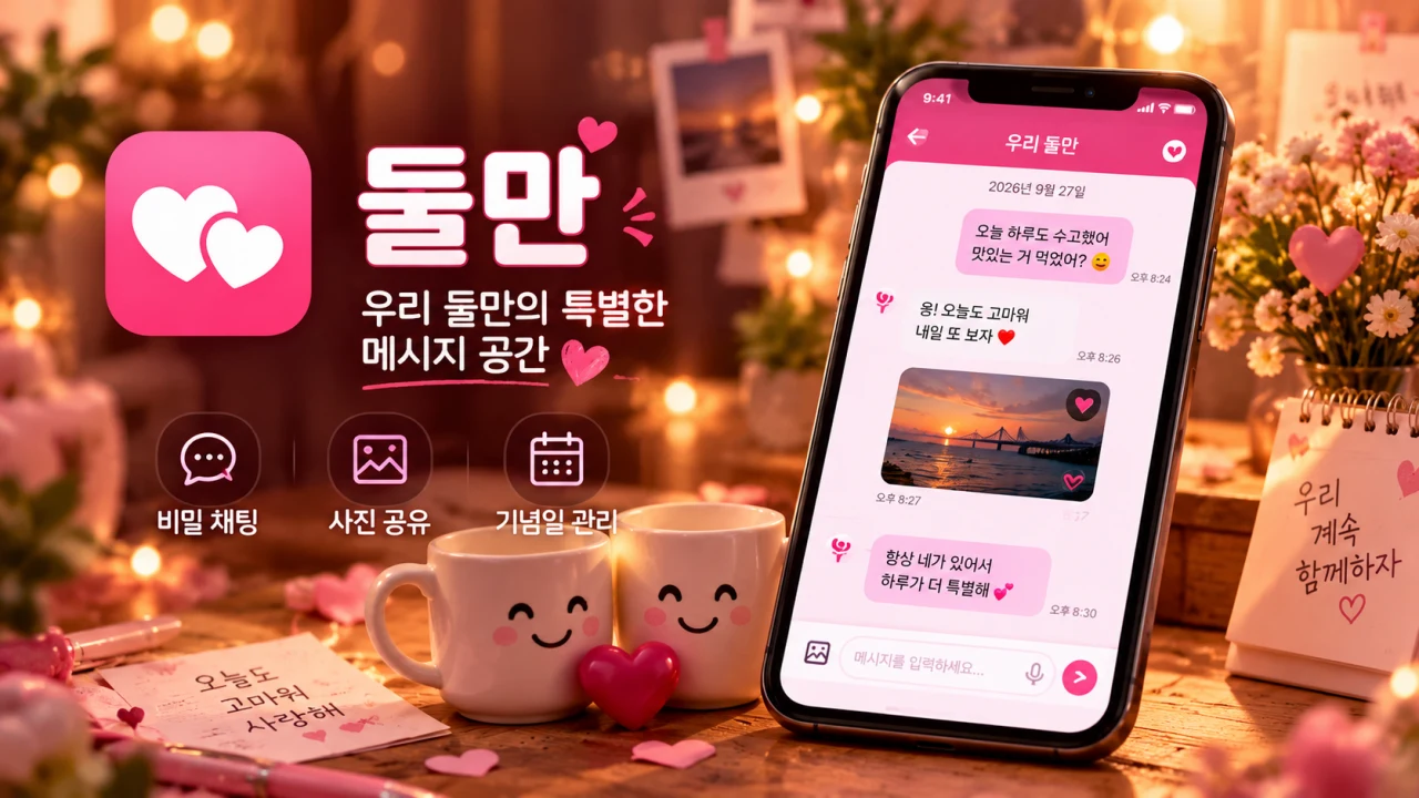 둘만 - 초대 기반 프라이빗 메신저